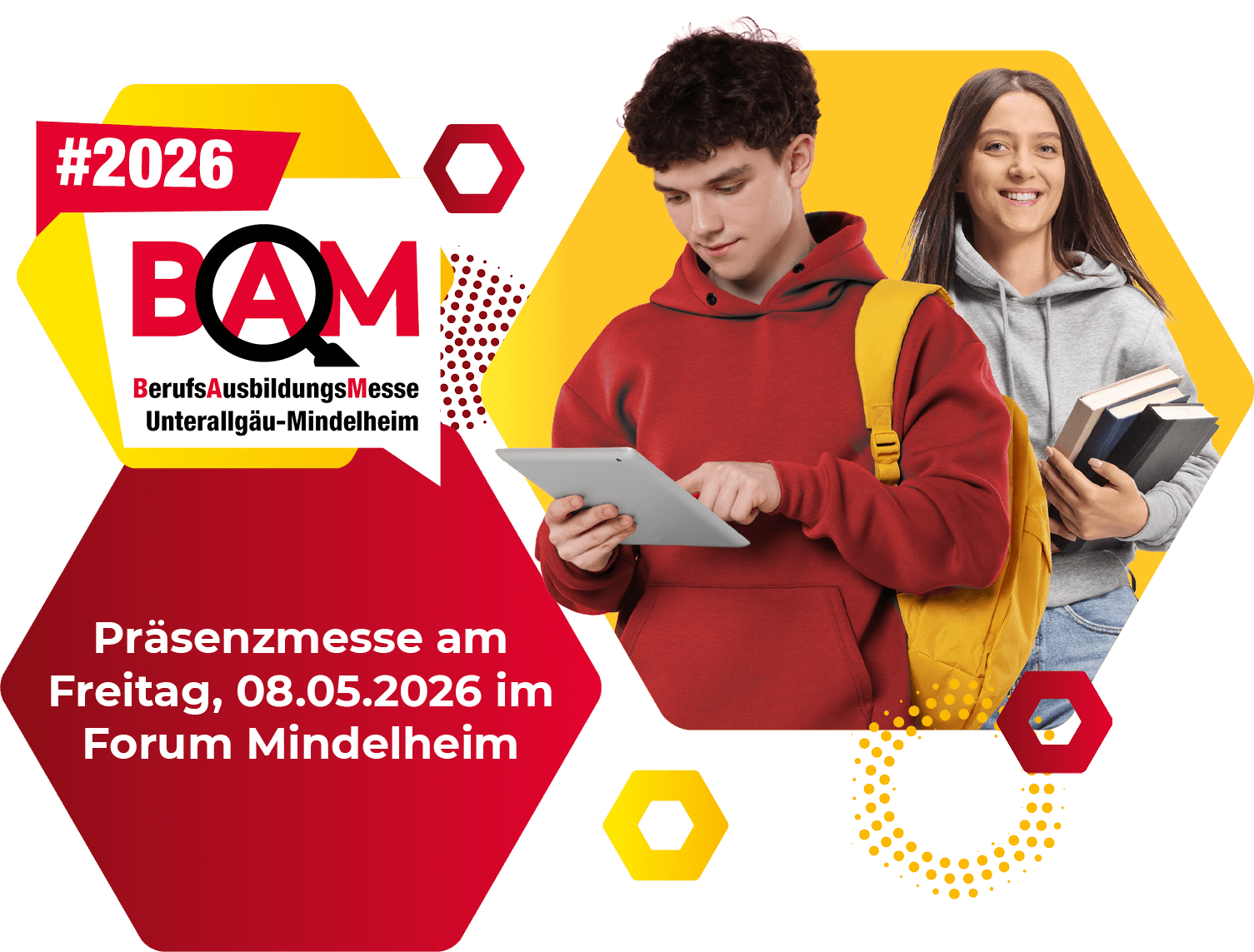 Infografik BAM mit Datum und Ort